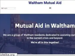 Sites similar to mutualaidwaltham.org