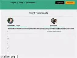 Sites similar to mutualfundaccount.in