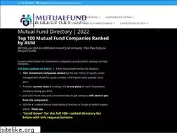Sites similar to mutualfunddirectory.org