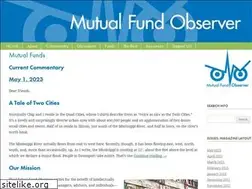 Sites similar to mutualfundobserver.com