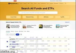 Sites similar to mutualfunds.com