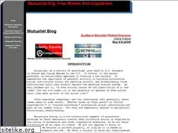 Sites similar to mutualist.org