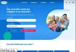 Sites similar to mutuelle-miltis.fr