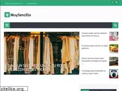 Sites similar to muysencillo.com