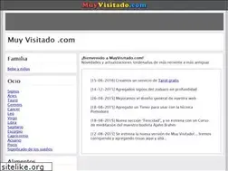Sites similar to muyvisitado.com
