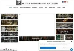 Sites similar to muzeulbucurestiului.ro