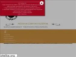 Sites similar to muzeumcervenyklastor.sk