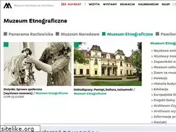 Sites similar to muzeumetnograficzne.pl