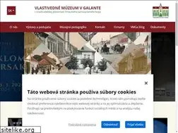Sites similar to muzeumgalanta.sk