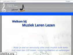 Sites similar to muzieklerenlezen.nl