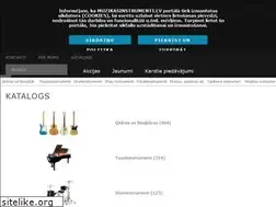 Sites similar to muzikasinstrumenti.lv