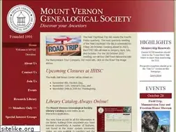 Sites similar to mvgenealogy.org
