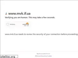 Sites similar to mvk.if.ua