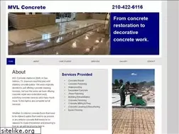 Sites similar to mvlconcrete.com