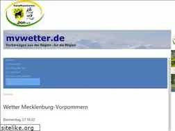 Sites similar to mvwetter.de