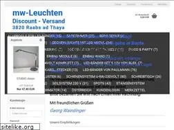 Sites similar to mw-leuchten.at