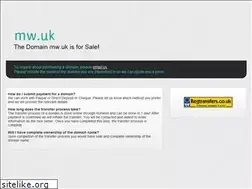 Sites similar to mw.uk