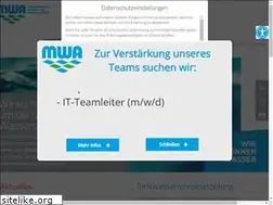 Sites similar to mwa-gmbh.de