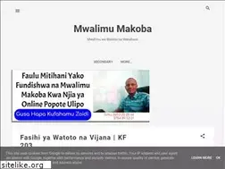 Sites similar to mwalimumakoba.co.tz