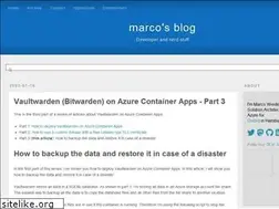 Sites similar to mwiedemeyer.de