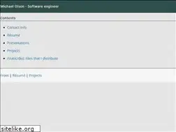 Sites similar to mwolson.org