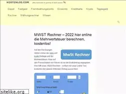 Sites similar to mwstrechner.com