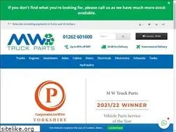 Sites similar to mwtruckparts.co.uk