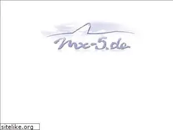 Sites similar to mx-5.de