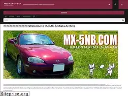 Sites similar to mx-5nb.com