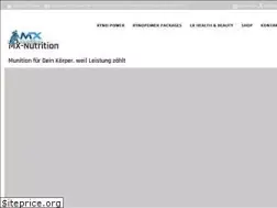 Sites similar to mx-nutrition.de