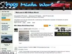 Sites similar to mx5world.com