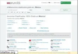 Sites similar to mxanuncios.com