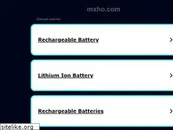Sites similar to mxho.com