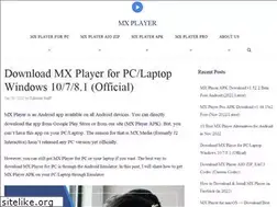 Sites similar to mxplayerdownload.co