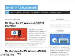 Sites similar to mxplayerforpcdownload.com