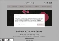 Sites similar to my-asia-shop.de