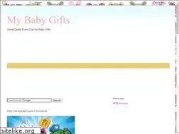 Sites similar to my-baby-gifts.blogspot.com