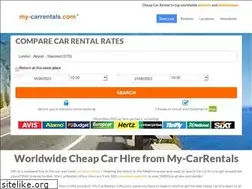 Sites similar to my-carrentals.com