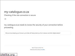 Sites similar to my-catalogue.co.za