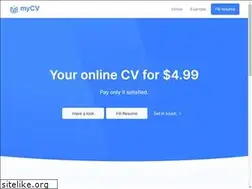 Sites similar to my-cv.me