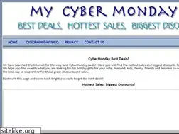 Sites similar to my-cyber-monday.net