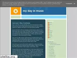 Sites similar to my-day-in-music.blogspot.com