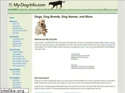 Sites similar to my-dog-info.com