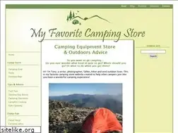 Sites similar to my-favorite-camping-store.com