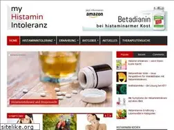 Sites similar to my-histaminintoleranz.de