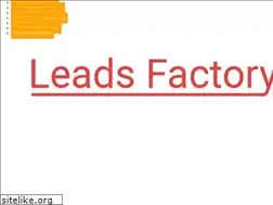 Sites similar to my-leads-factory.com