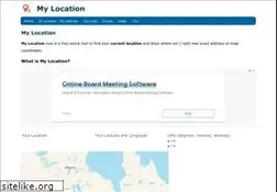 Sites similar to my-location.org