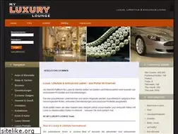Sites similar to my-luxury-lounge.de