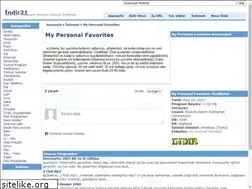 Sites similar to my-personal-favorites-indir.indir21.com