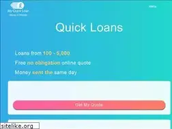 Sites similar to my-quickloan.co.uk